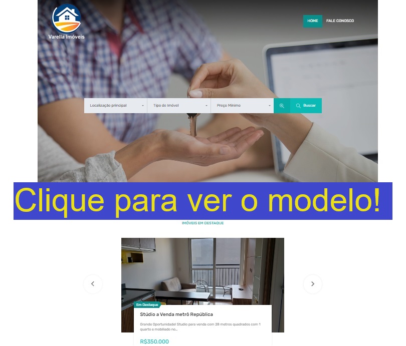 Modelo do Site